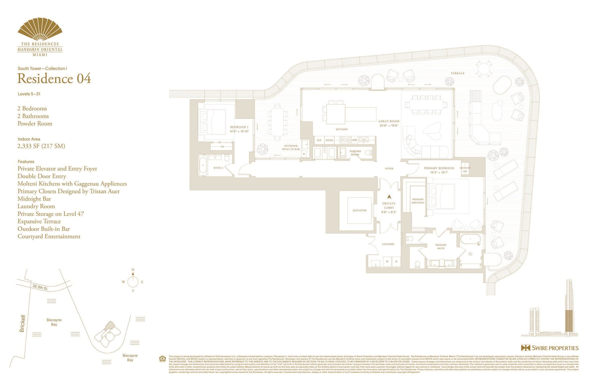 Mandarin Oriental Residences — Floor Plan — Page 3