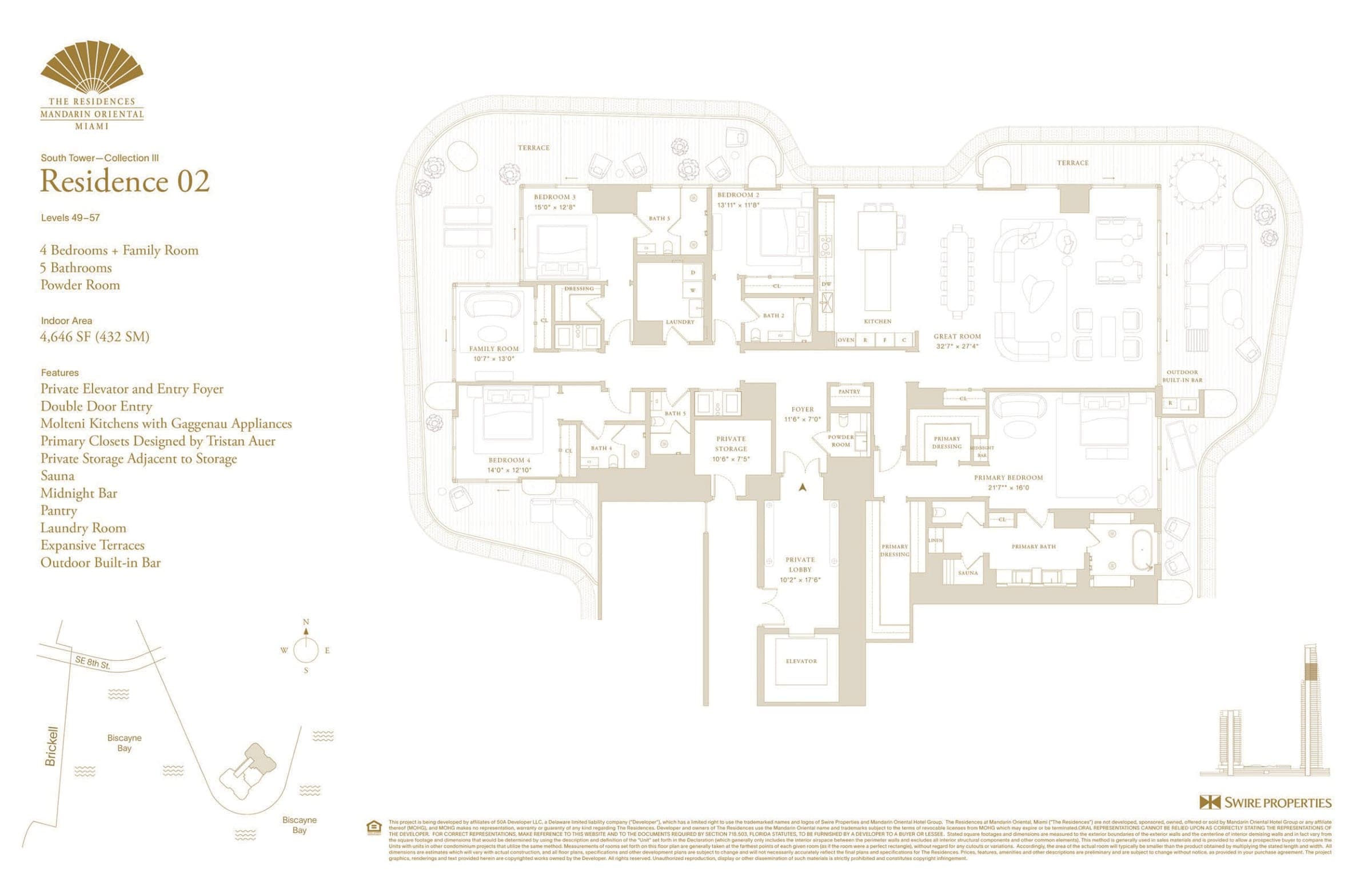 Mandarin Oriental Residences — Floor Plan — Page 12