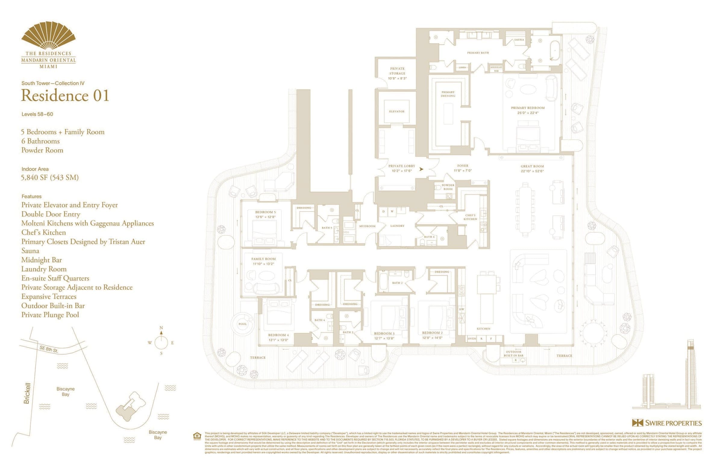 Mandarin Oriental Residences — Floor Plan — Page 13