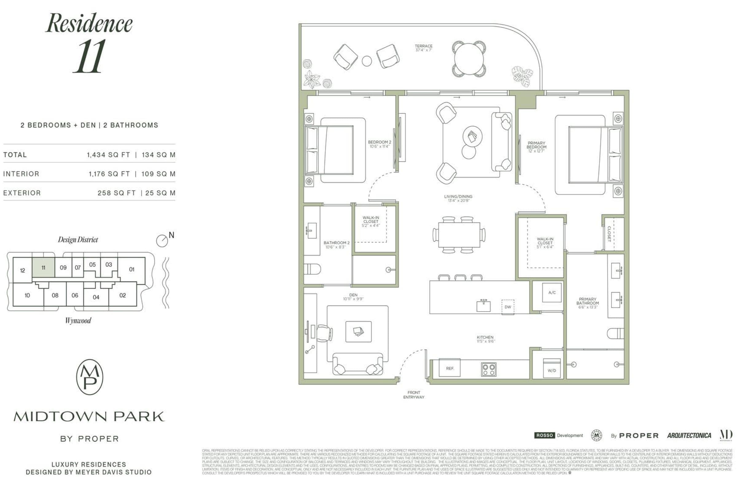 Midtown Park Residences — Floor Plan — Page 22